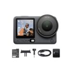 DJ I Osmo Action 6 Standard Combo 4K Action Camera 1/1.1 Inch Sensor Variable Aperture f2.0 f4.0 Waterproof Cold Resistant Stabilization Long Battery for Travel Sports Vlogging