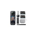 Insta360 X5 Essentials Bundle - Waterproof 8K 360° Action Camera, Leading Low Light, Invisible Selfie Stick Effect, Rugged and Replaceable Lens, 3-Hour Battery, Built-in Wind Guard, Stabilization