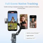 DJI Osmo Mobile 8 Gimbal Stabilizer for Phone, Native Tracking with Audio & Lighting, 360° Pan Rotation, Built-in Extension Rod & Tripod, 10h Battery, Extension Rod, Robust 3-Axis Stabilization - Image 2